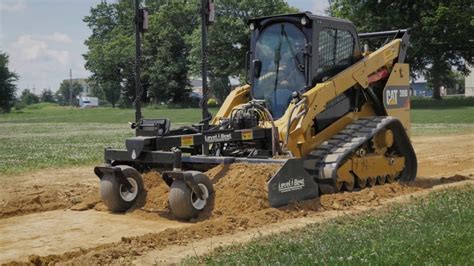 laser level system for skid steer|skid steer laser grading box.